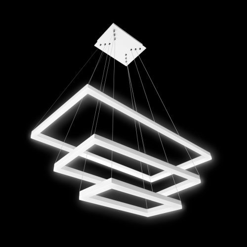Энергосберегающий светодиодный подвесной интеллектуальный светильник LD202/3 SV 196W белый — изображение 3