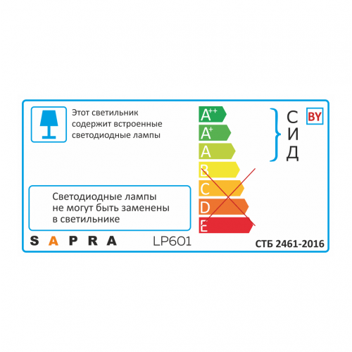 Энергосберегающая светодиодная панель LP601 7W — изображение 4
